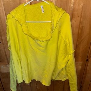 Free People Movement Sweatshirt🍋💛🌼🐝 Size Large but is the perfect oversized!